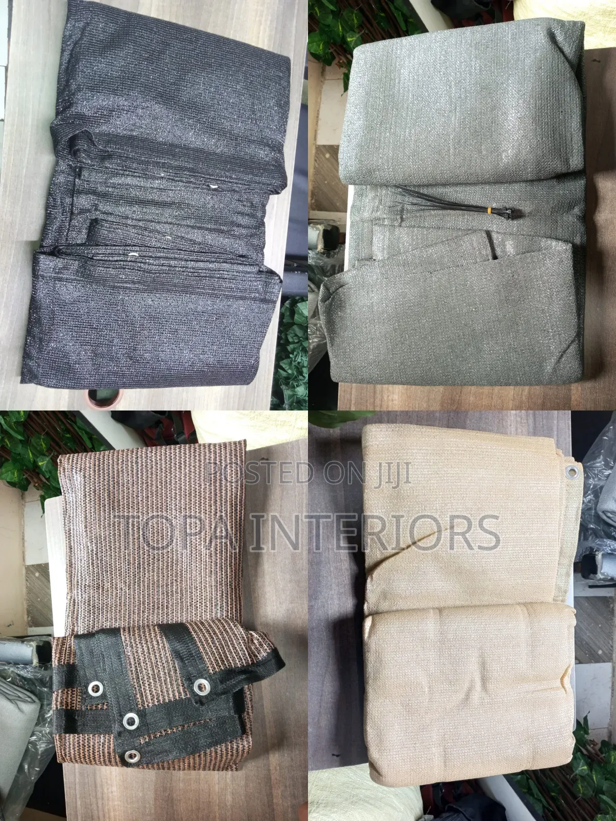 Dust Protection Canvas Balcony Privacy Shield Cover