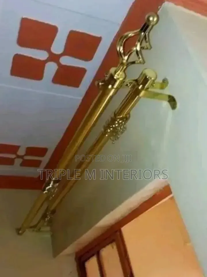 2m Double Curtain Rods -Premium Top Quality Rod's