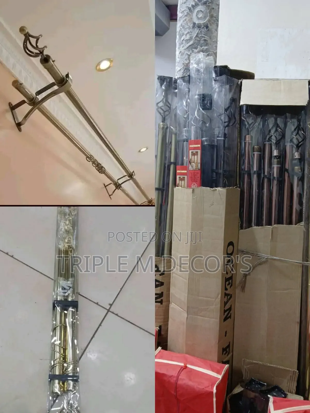 Universal Extendable Curtain Rod Sets