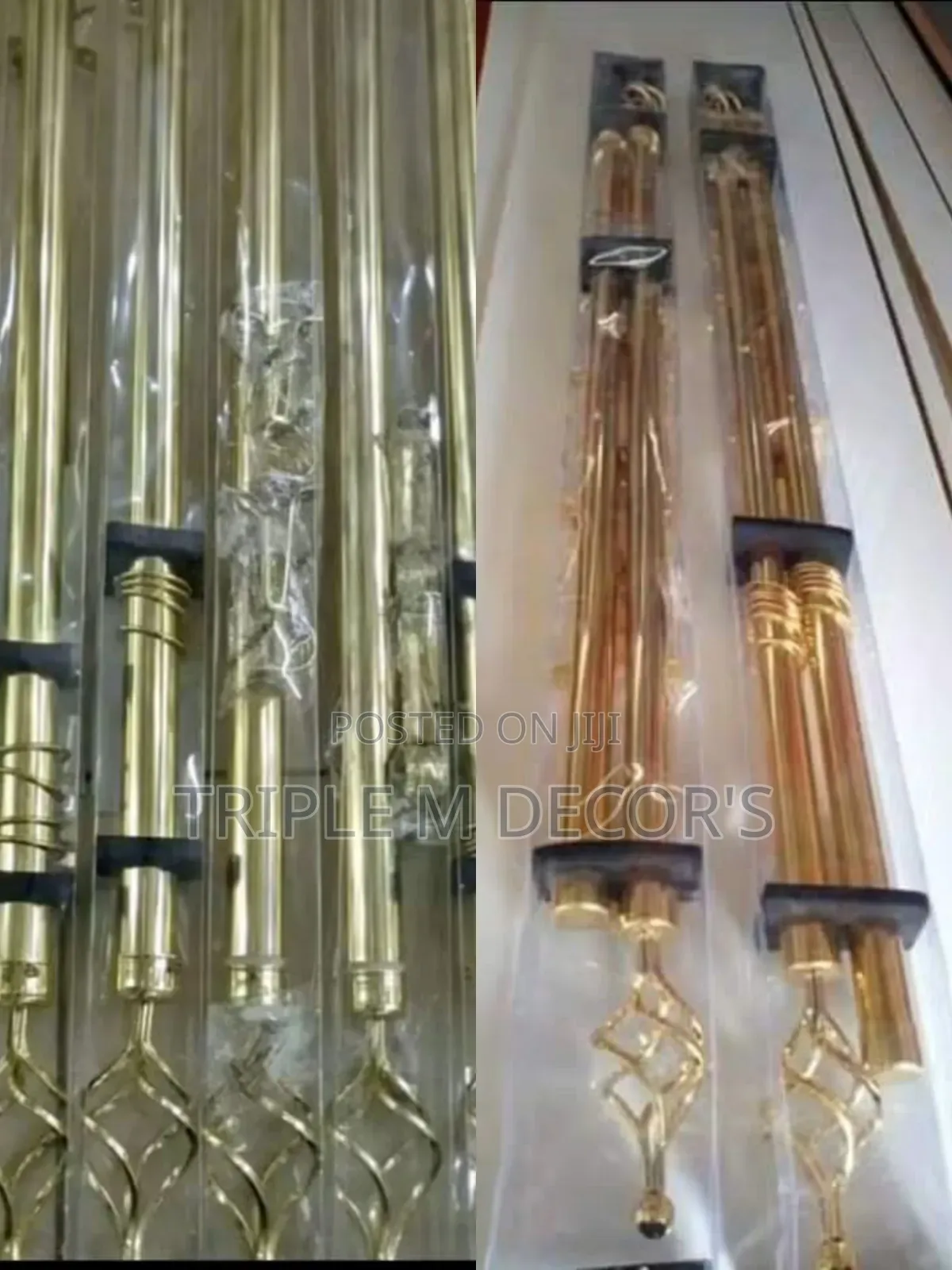 Complete Set Double Extendable Curtain Rods