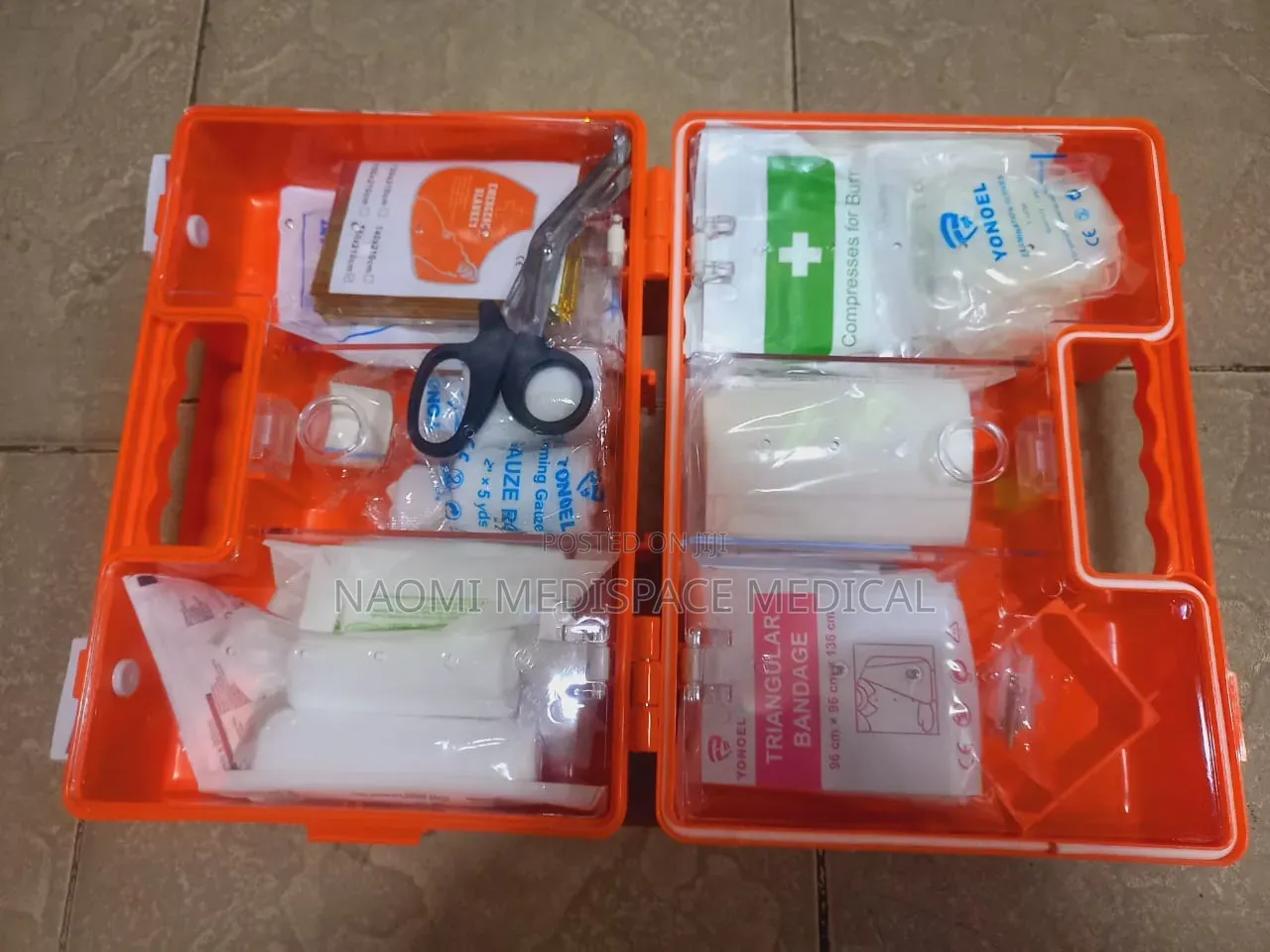 General Purpose Medium Sized Equipped First Aid Kit