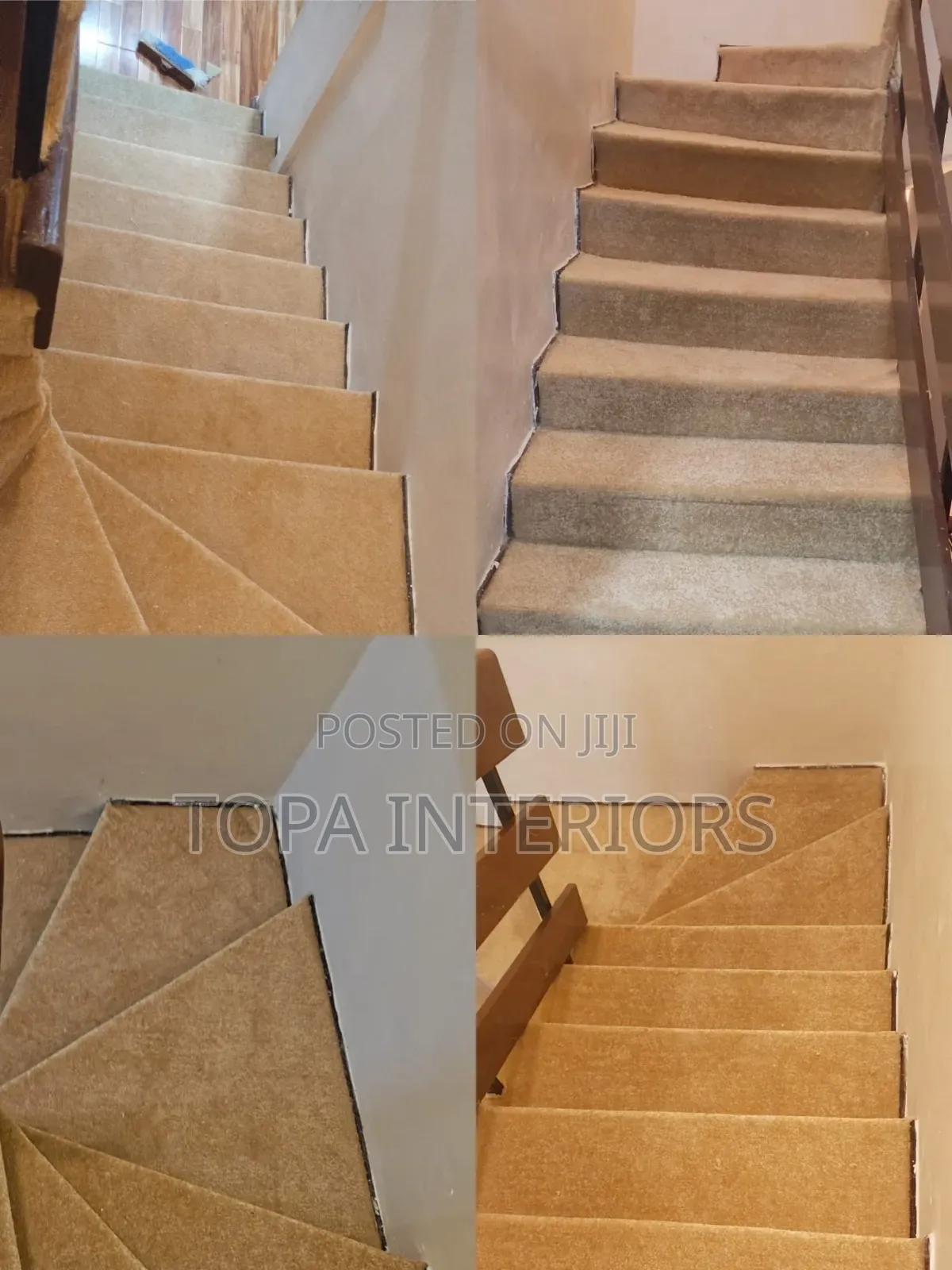 Stairs Carpeting Installation to Avoid Slips and Cushion Falls