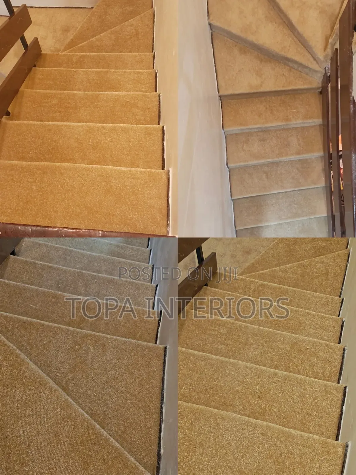 Stairs Carpeting Installation to Avoid Slips and Cushion Falls