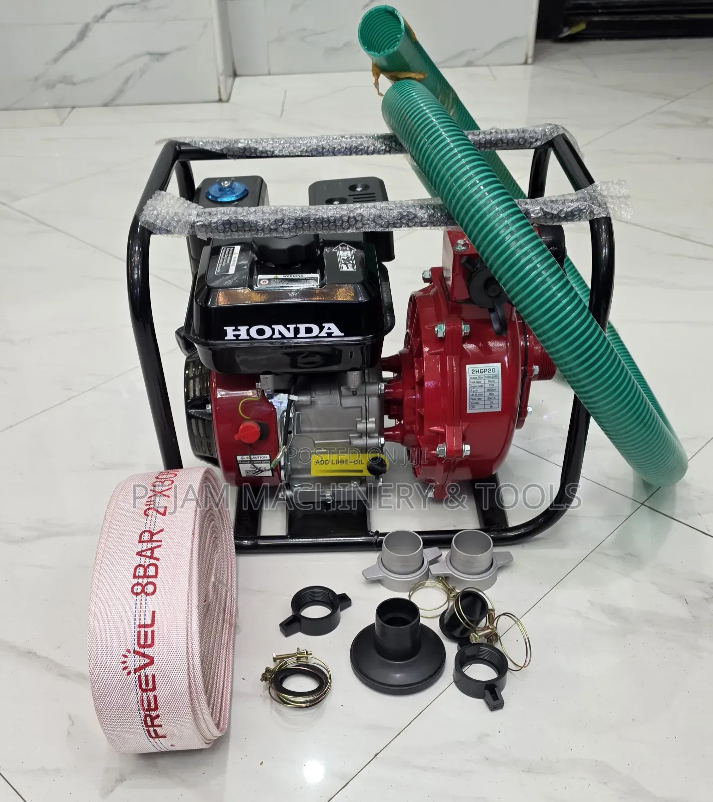 Honda 2-Inch High-Pressure Petrol Water Pump Set/Starter Pack Set