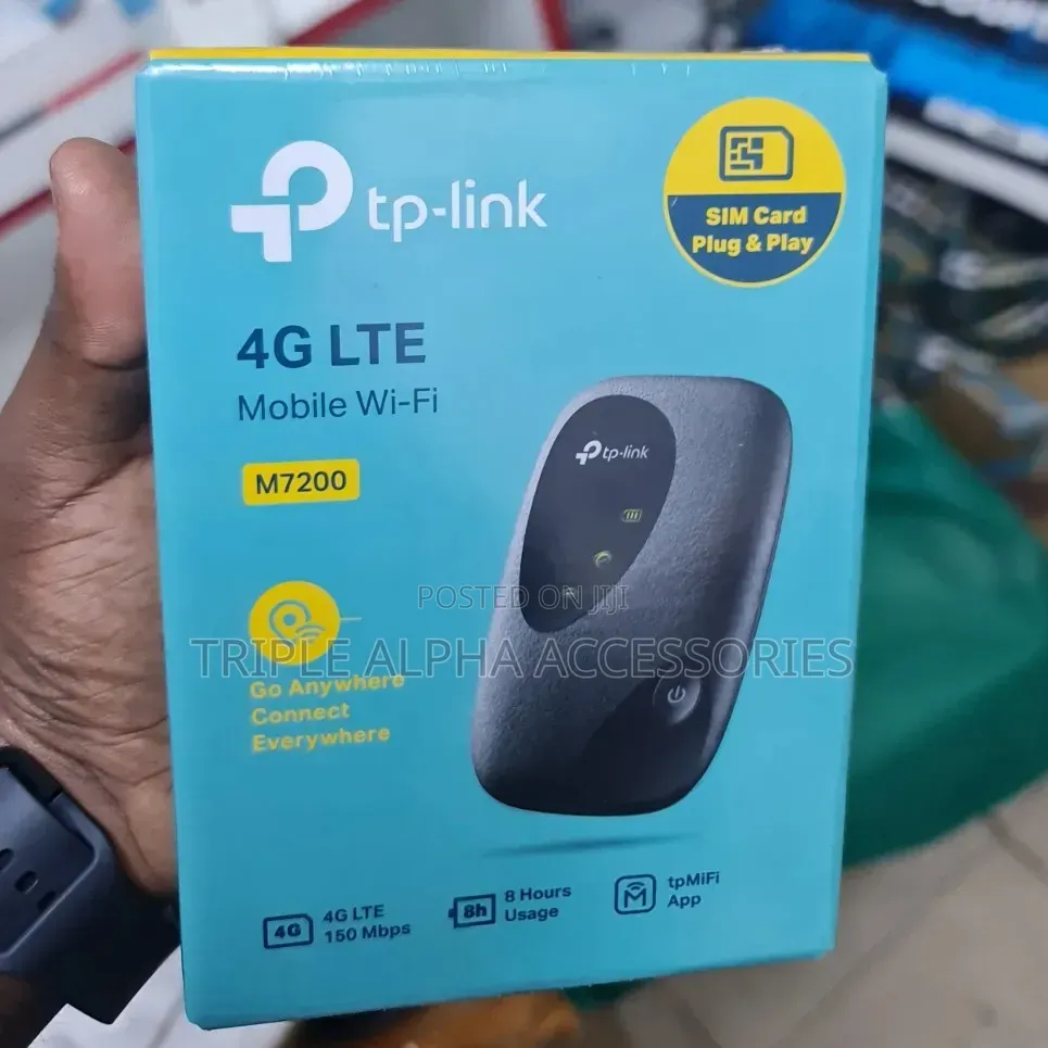TP-Link M7200 Portable 4G LTE,mobile Wi-Fi (MiFi)