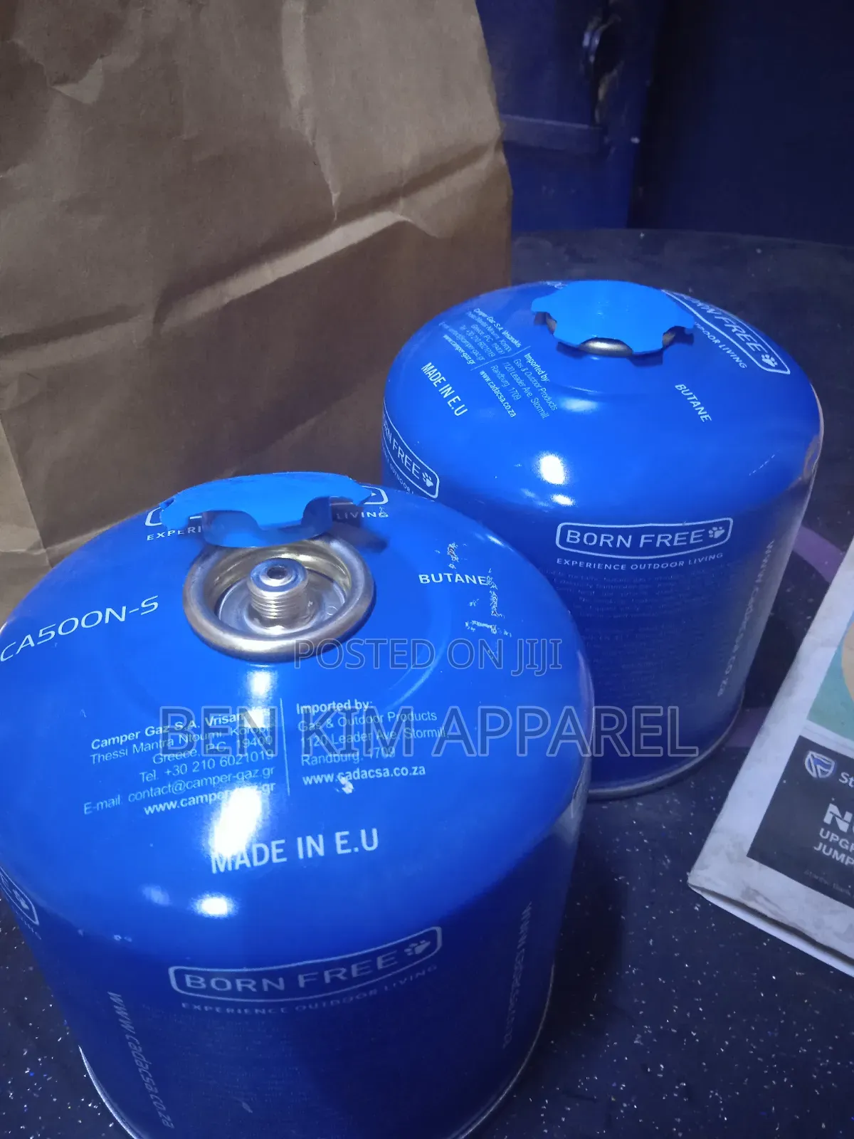 Small Portable Gas Cartridges for Portable Camping Stove.