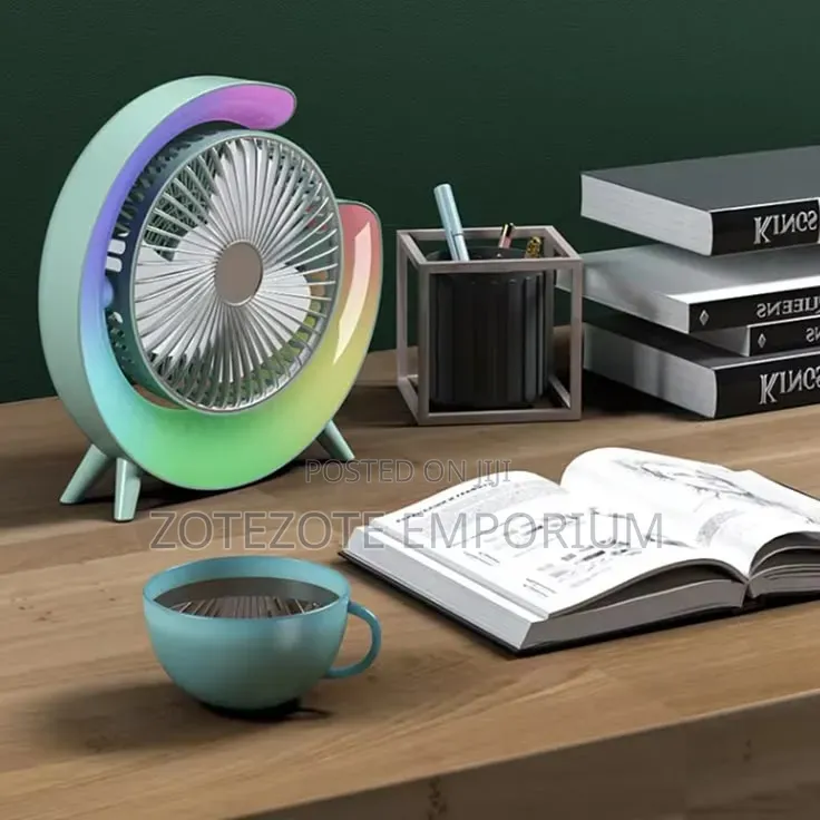 Portable Recheargeable Desktop Fan