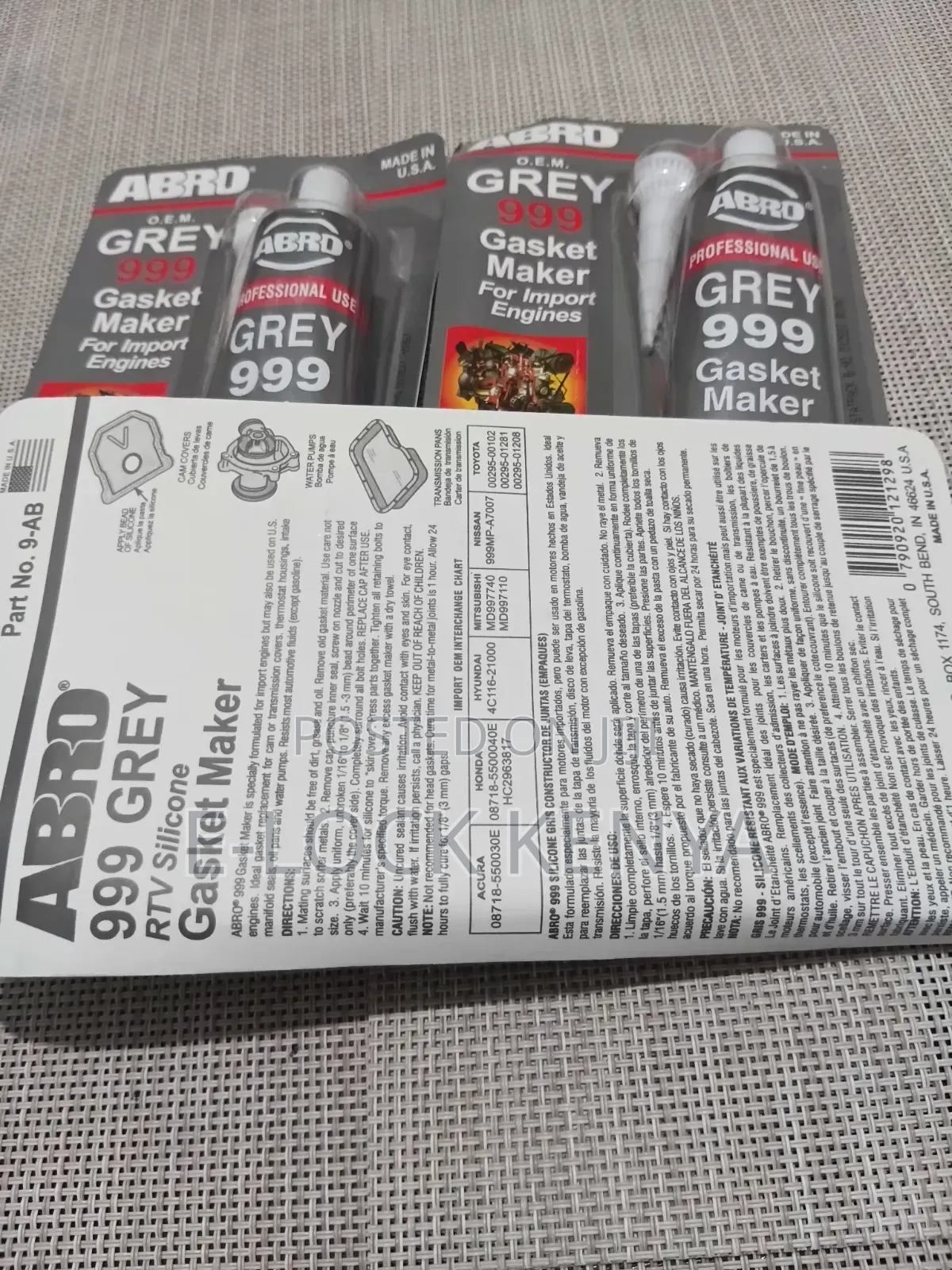Import Engines Abro 999 Gasket Maker