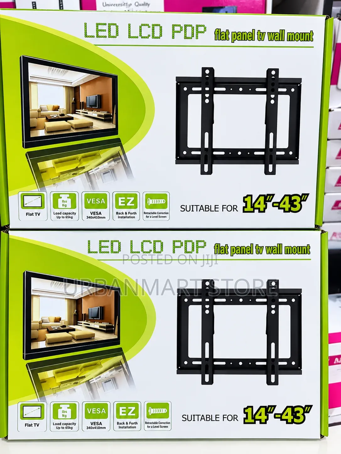 Universal Mobile TV Stand With Wall Mount 32-75 Inches