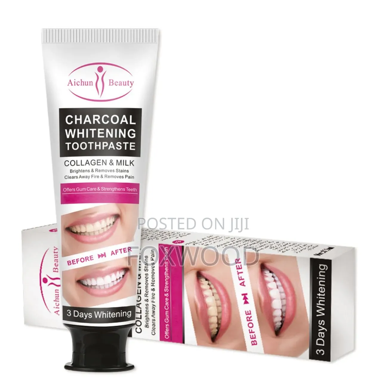 Aichun Beauty Charcoal Whitening Toothpaste