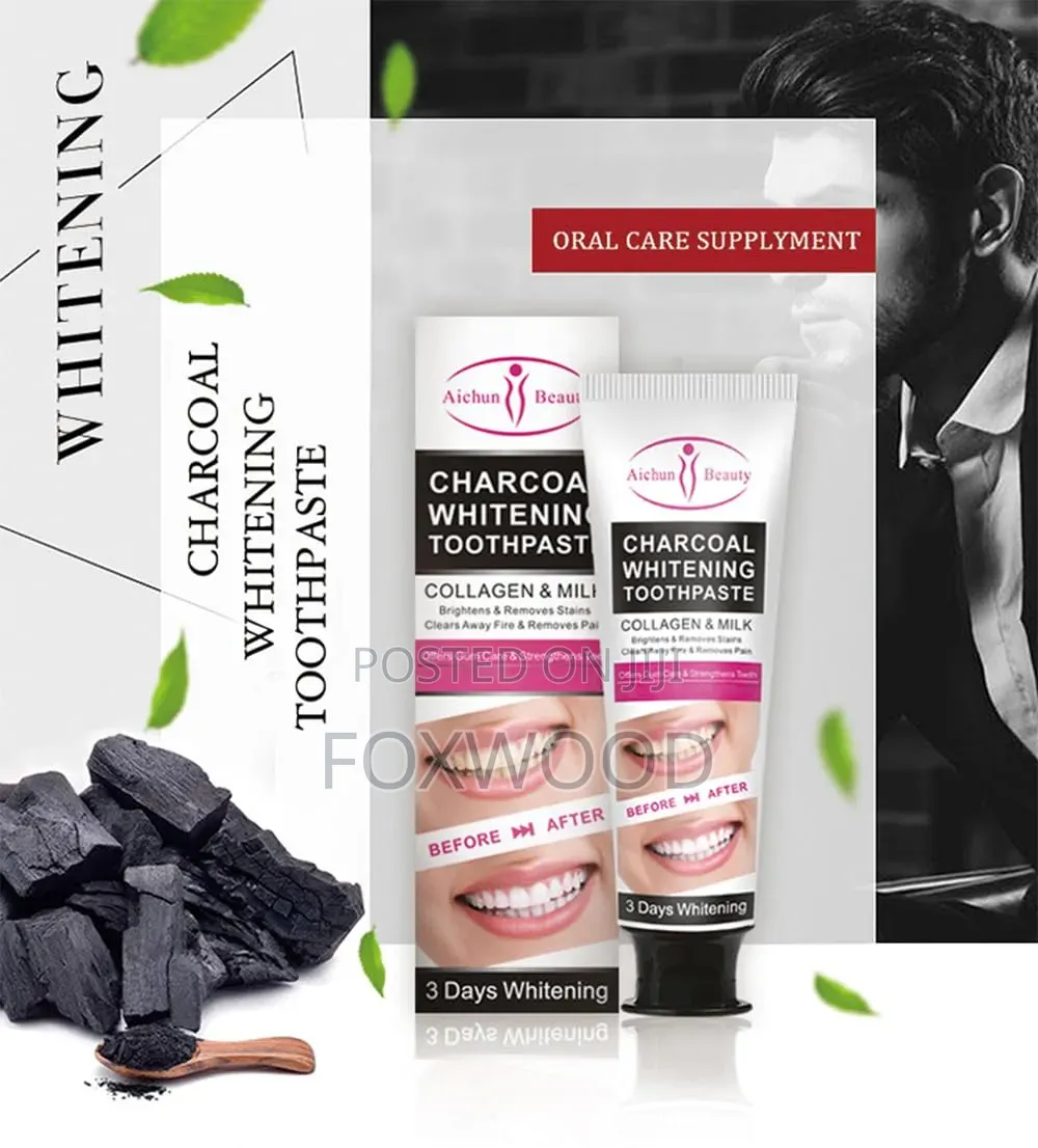 Aichun Beauty Charcoal Whitening Toothpaste