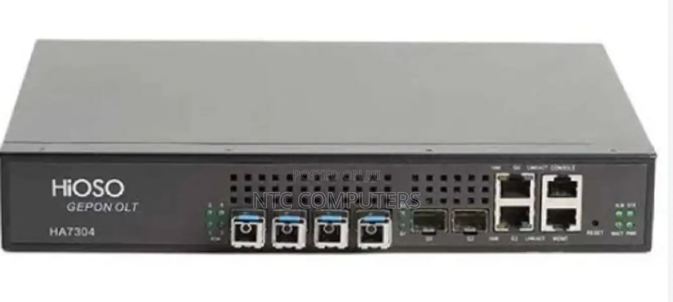 Hioso 4 Port Olt Epon Ha7304 Standalone Fiber Router