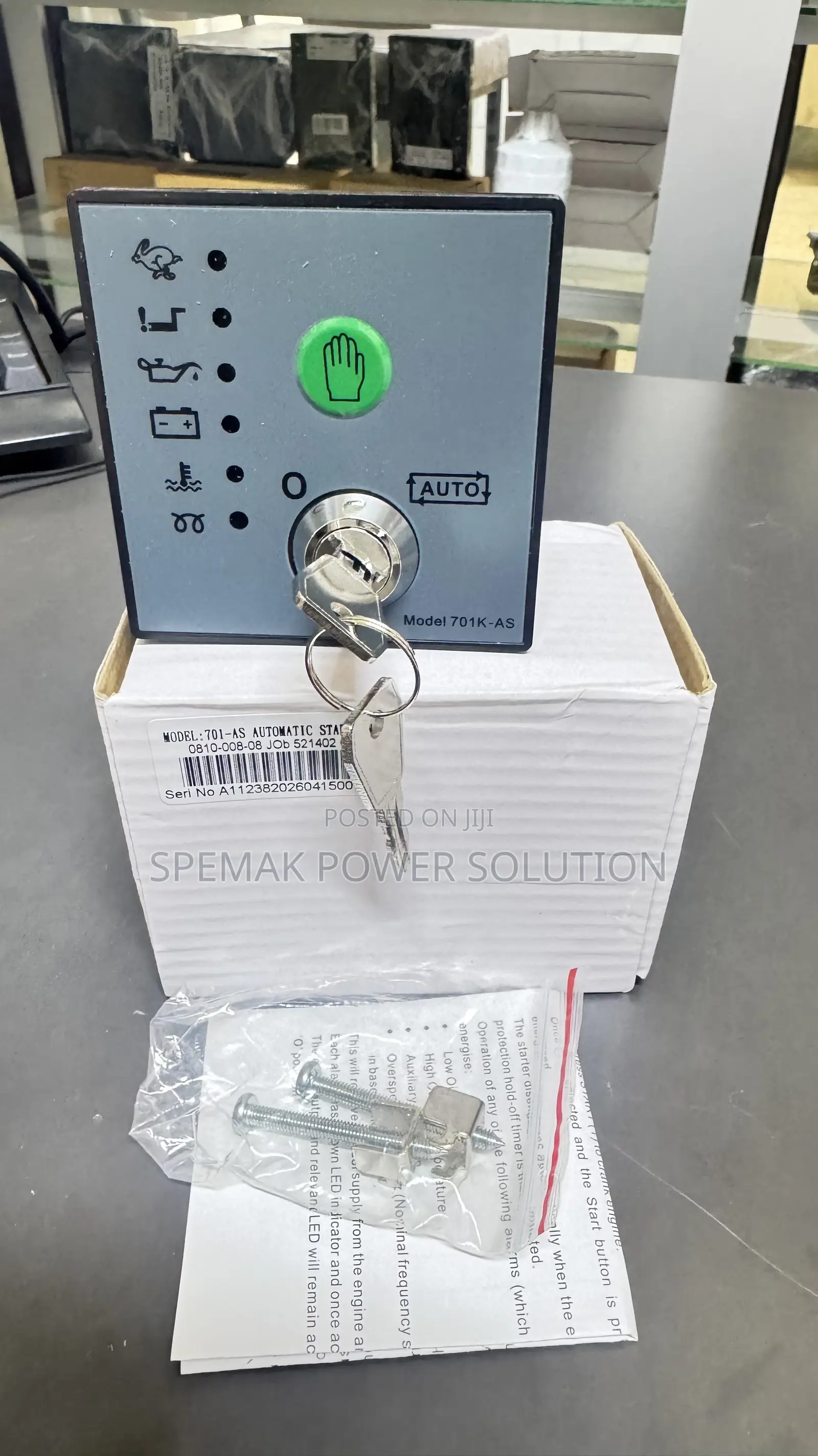 701 Auto Start Generator Controller