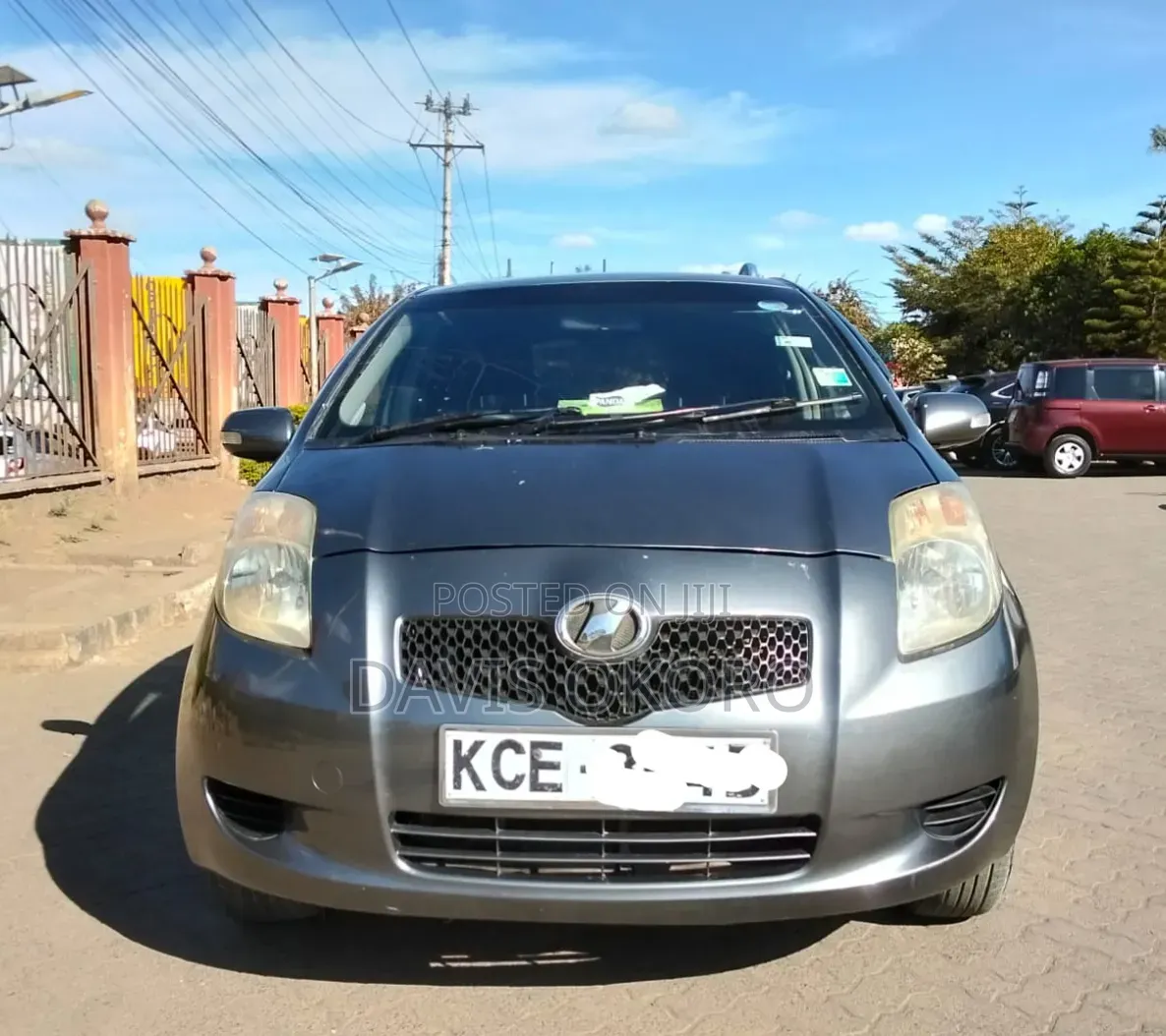 Toyota Vitz 2008 Gray