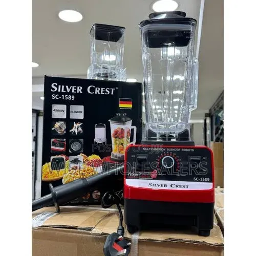 SILVER CREST 2-in-1 Commercial Blender 4500W Plastic