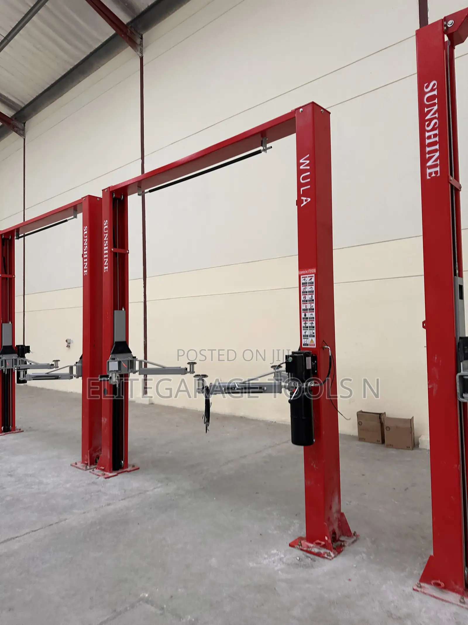 Heavy Duty Commercial Sunshine Italy Advanced Two Post Lift