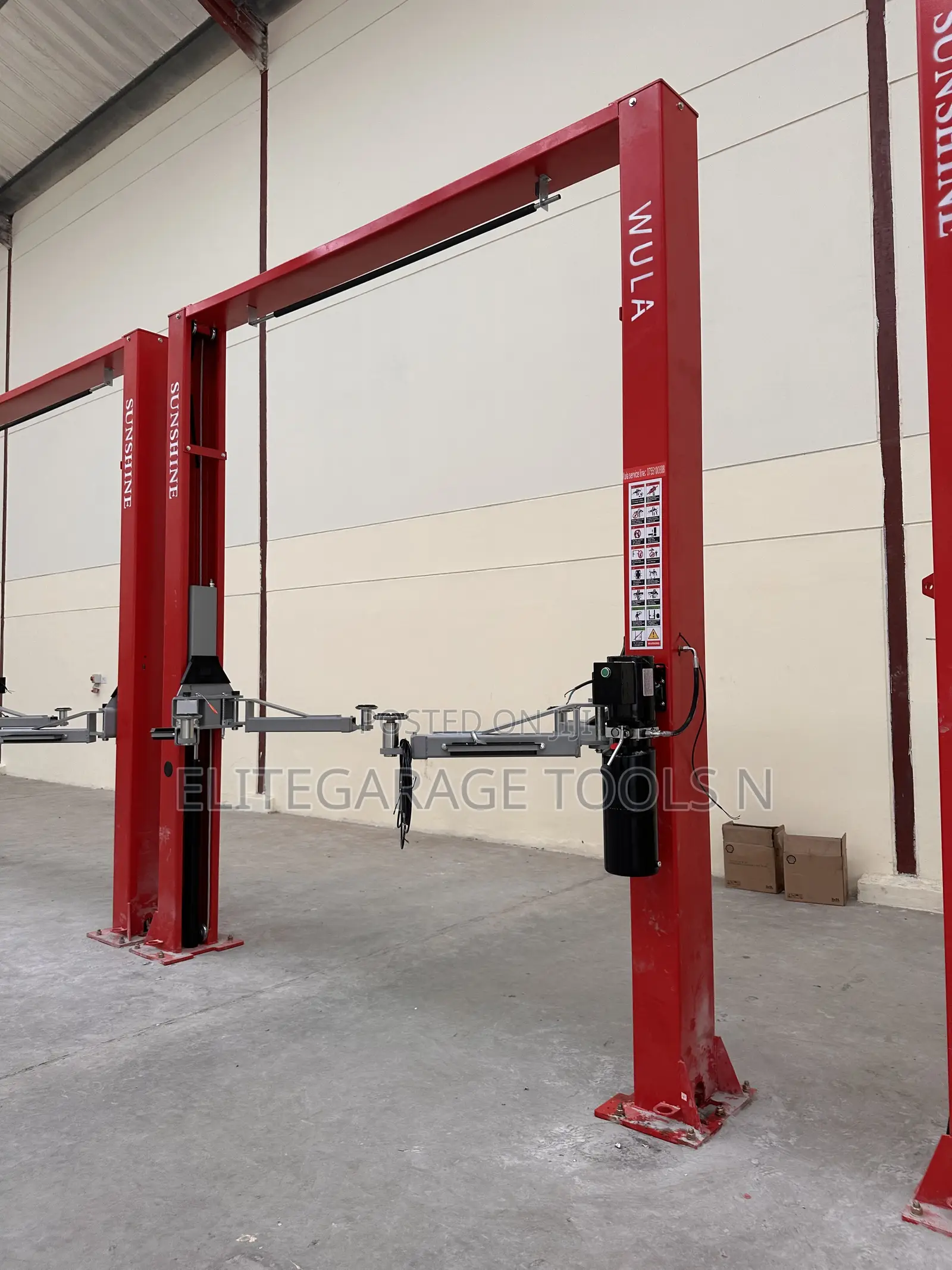 Heavy Duty Commercial Sunshine Italy Advanced Two Post Lift