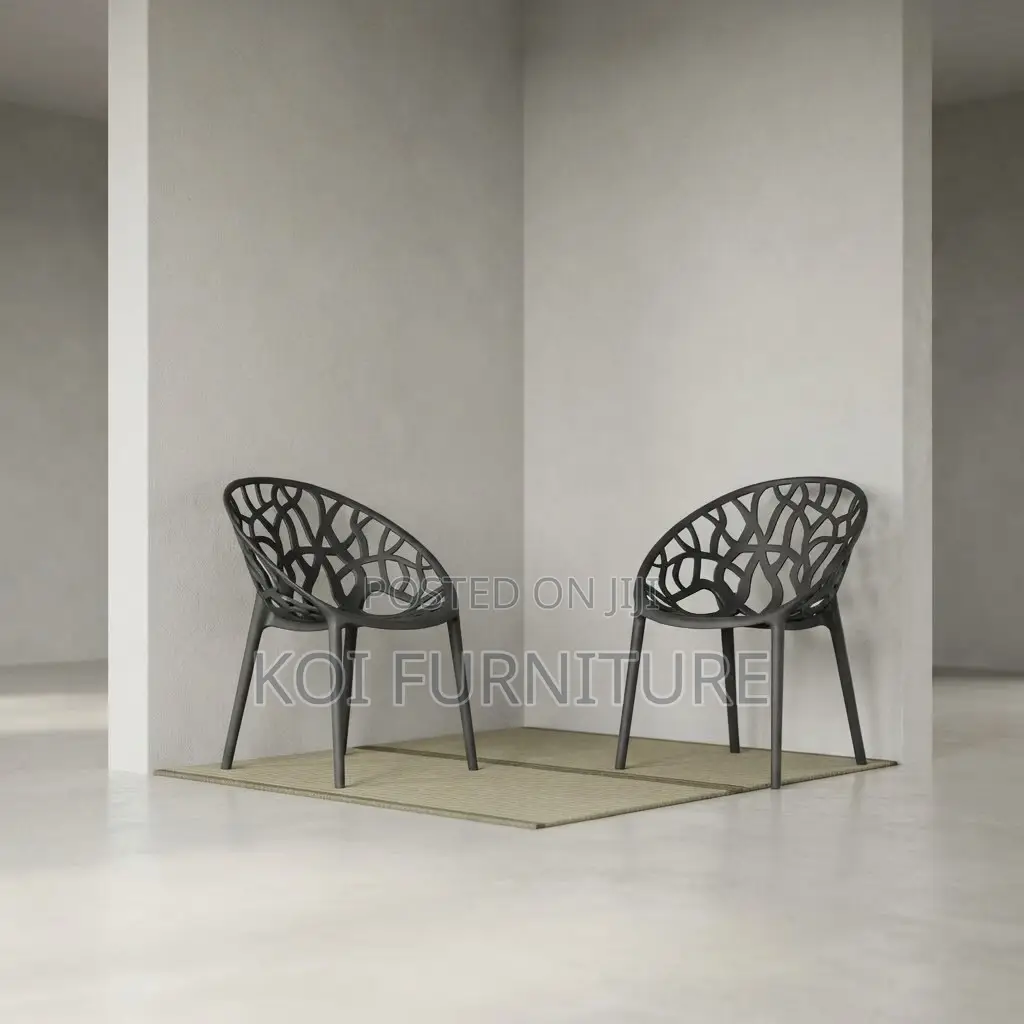 Dining Chairs; Modern Ergonomic Plastic Home Dining Seats