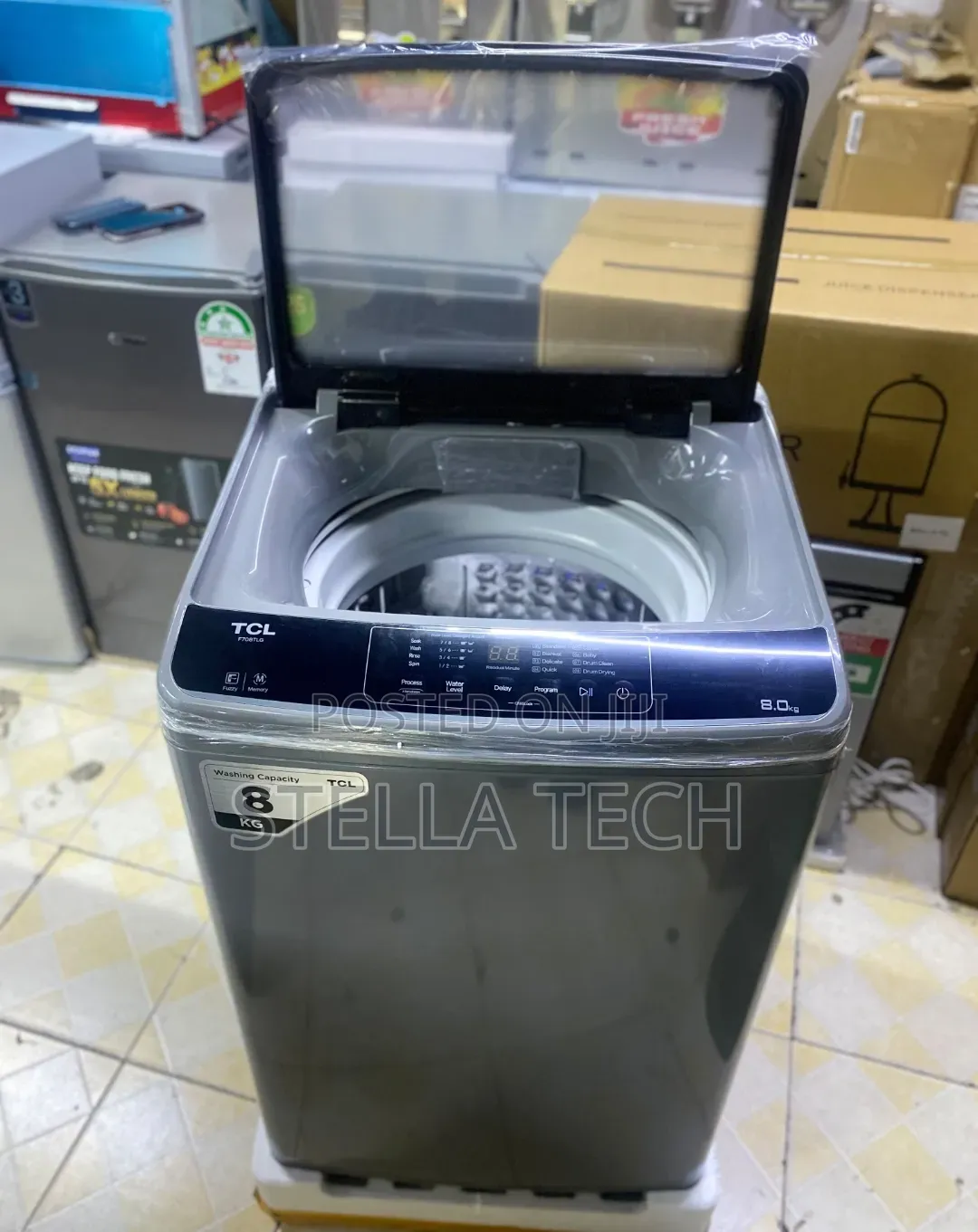 TCL 8kg Fully Automatic Washing Machine F708TLG