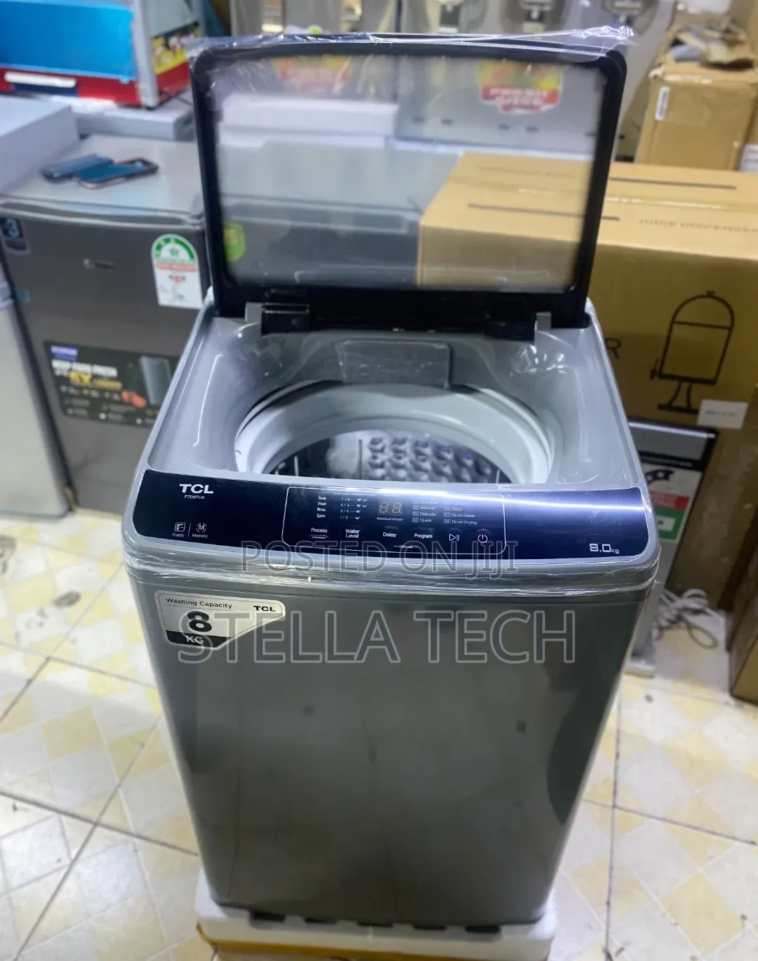 TCL 8kg Fully Automatic Washing Machine F708TLG