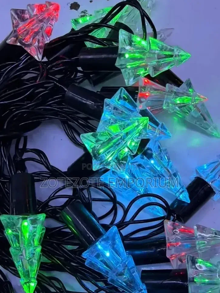 Multi Coloured LED Christmas Tree Lights