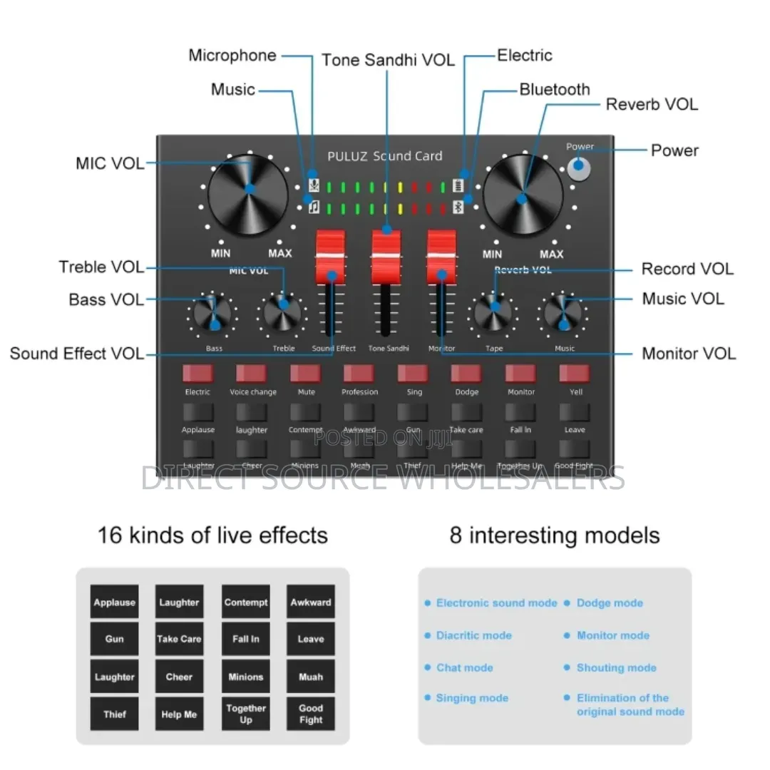 Bm800 V8Sk Condenser Microphone for Live Recording