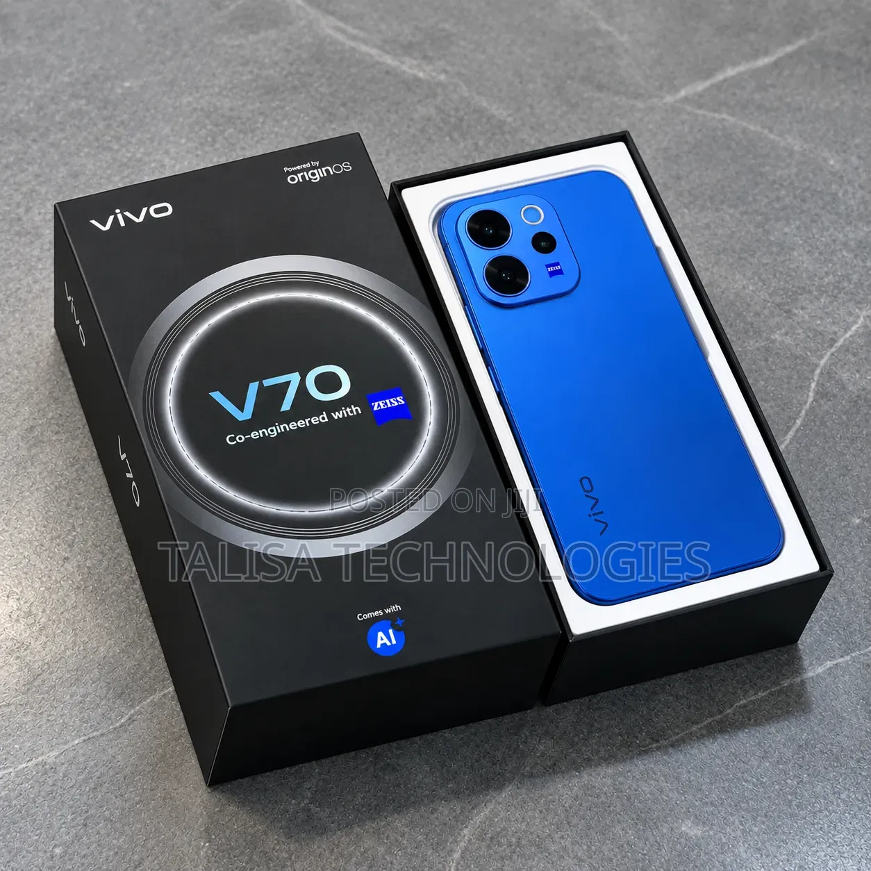 New Vivo V70 256 GB Blue