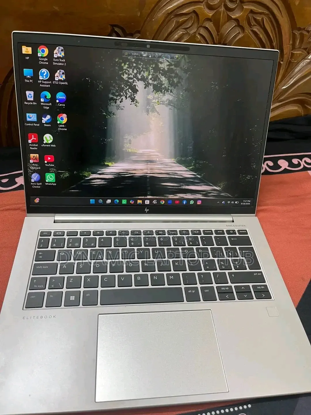Laptop HP EliteBook 845 G10 16GB AMD Ryzen 5 SSD 512GB