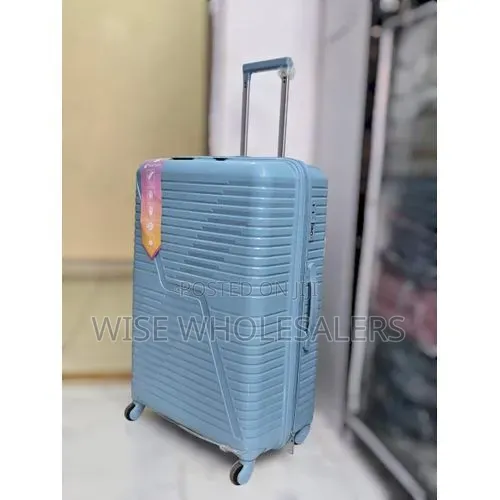 Rubber Large Suitcase Doube Zip High Quality Travelling Bag
