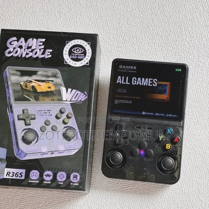 R36S Handheld Gaming Console