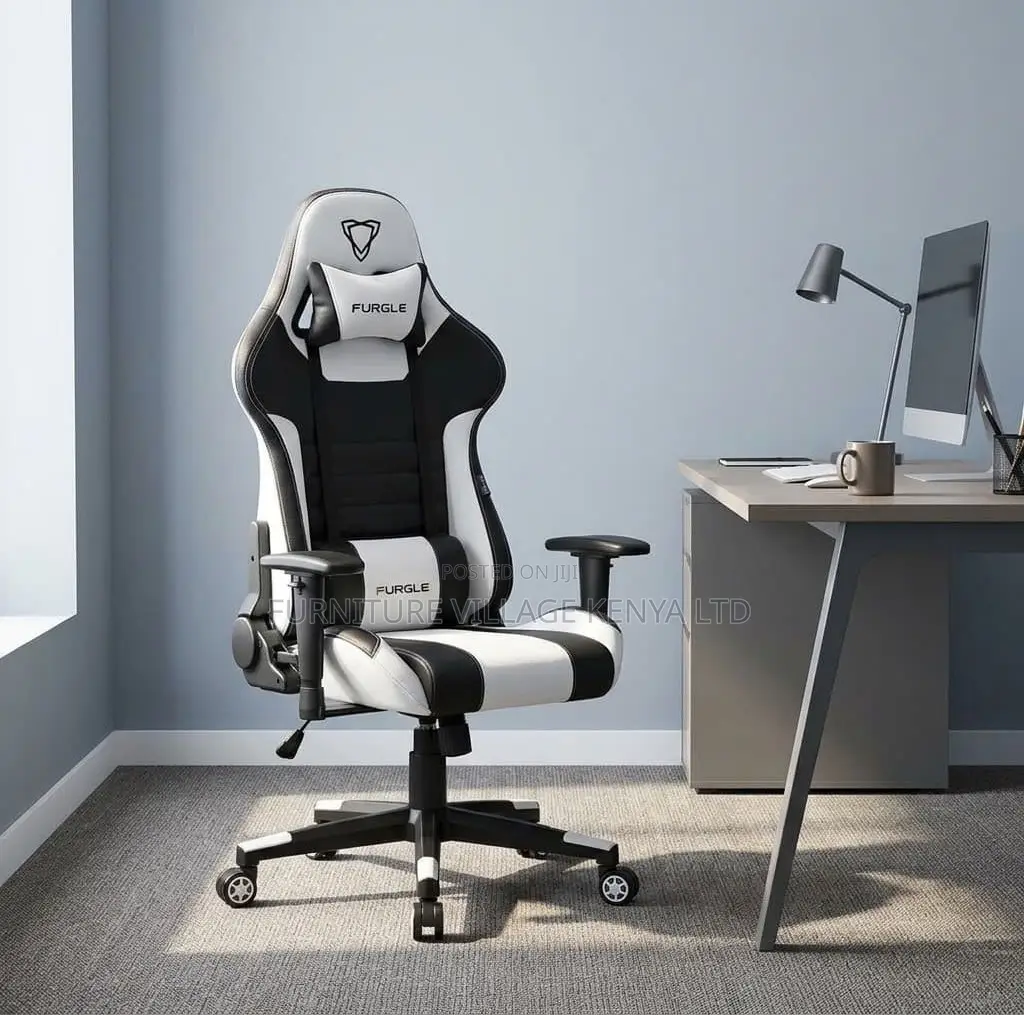 Gaming Chair; Adjustable Home/Office Leather Reclining Gaming Chair
