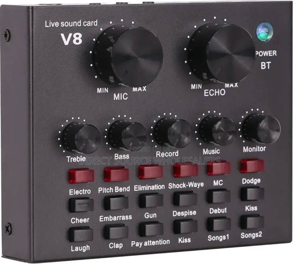 New Condenser Microphone for Clear Recording