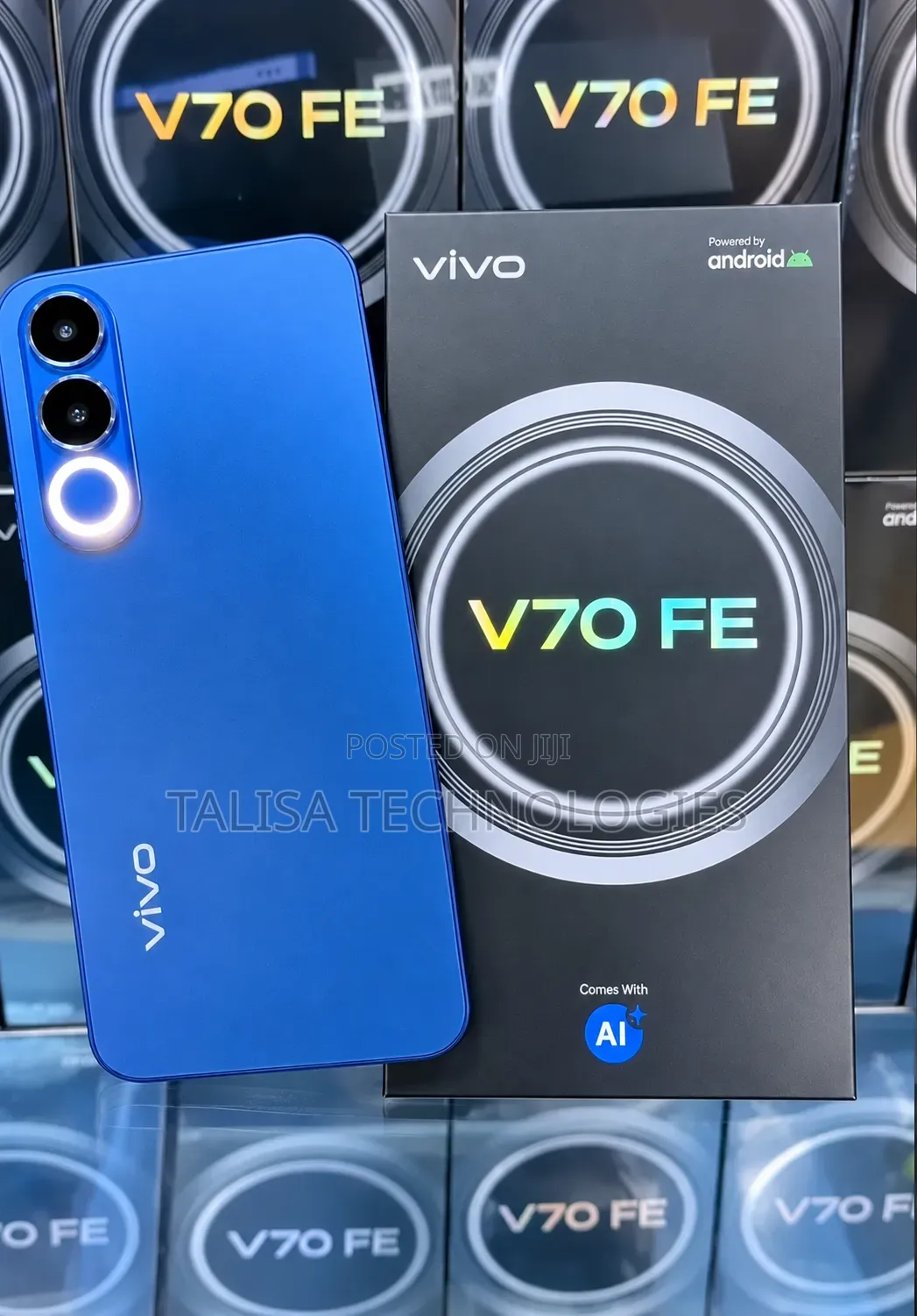 New Vivo V70 256 GB Blue