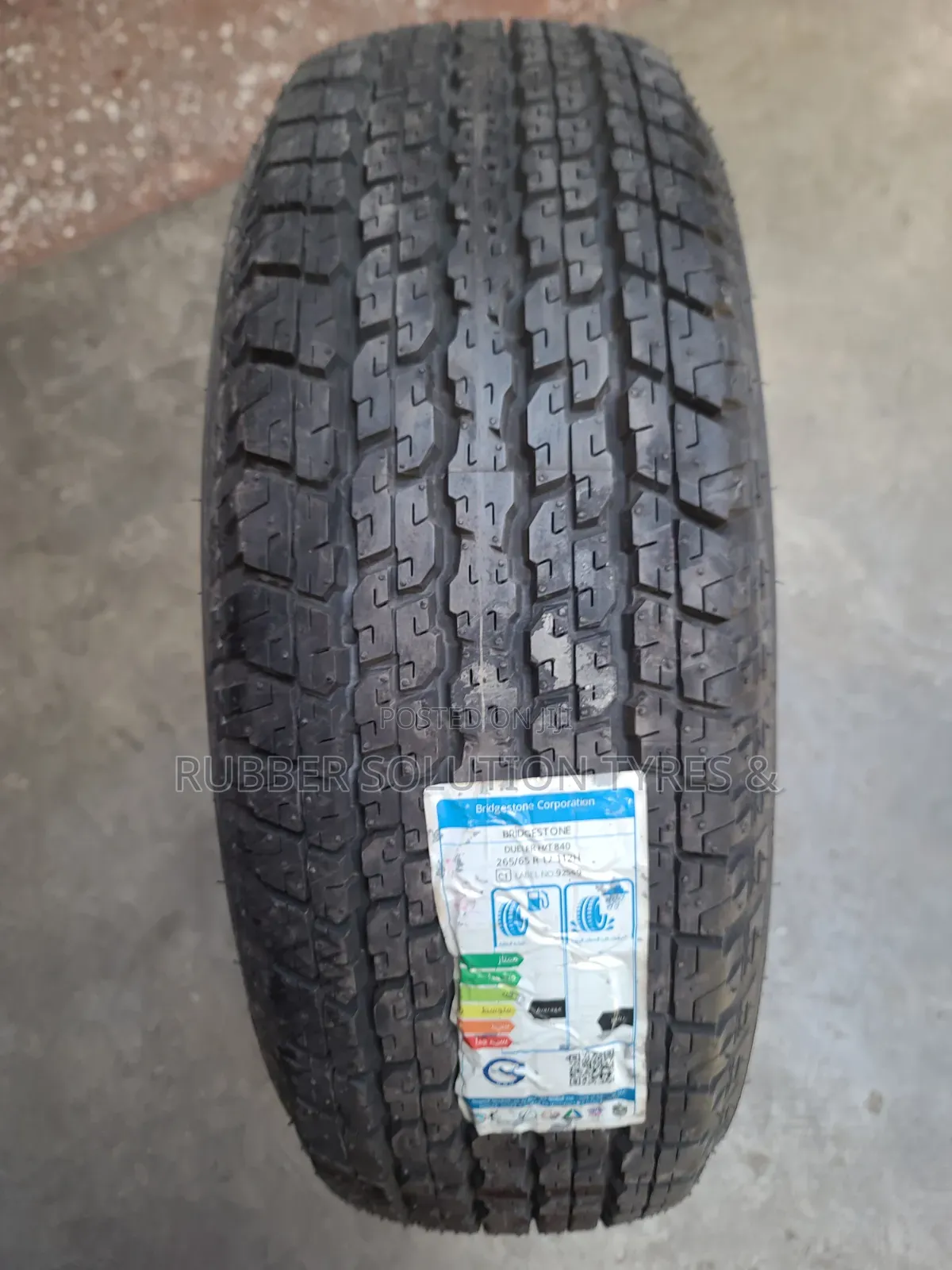 265 /65 R17 Bridgestone Tyres 112h Dueler H/T Made in Japan
