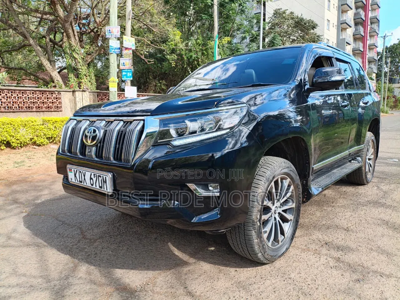 Toyota Land Cruiser Prado 2.8 2019 Black