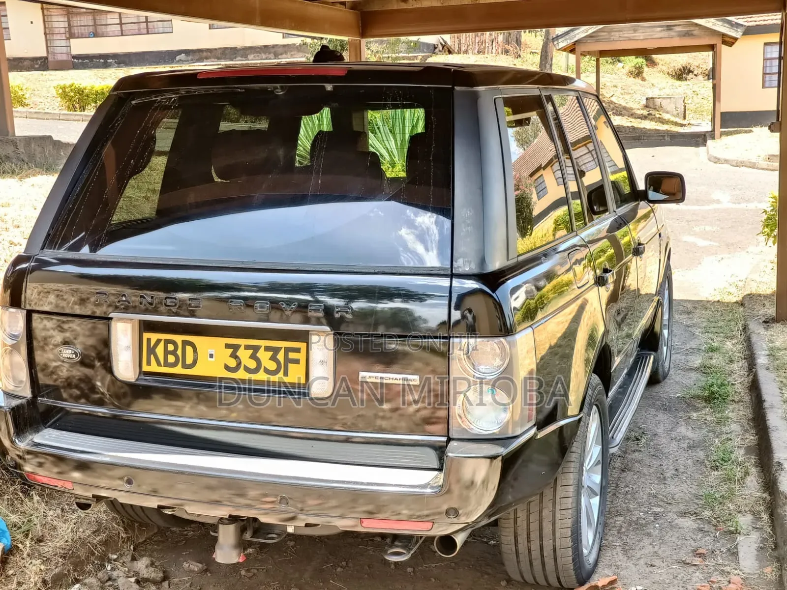 Land Rover Range Rover Vogue 2007 Black