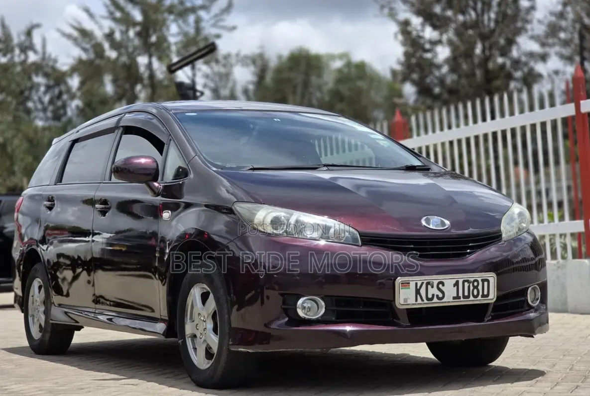Toyota Wish 2012 Burgundy