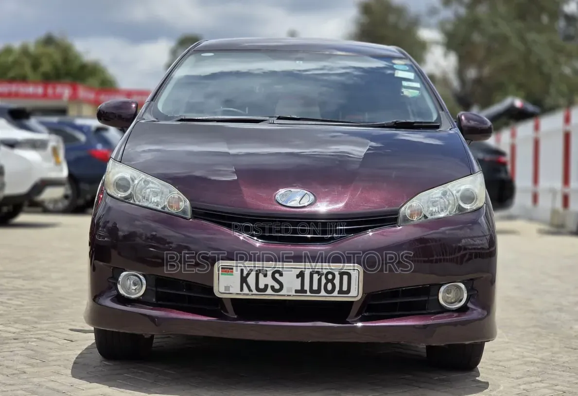 Toyota Wish 2012 Burgundy