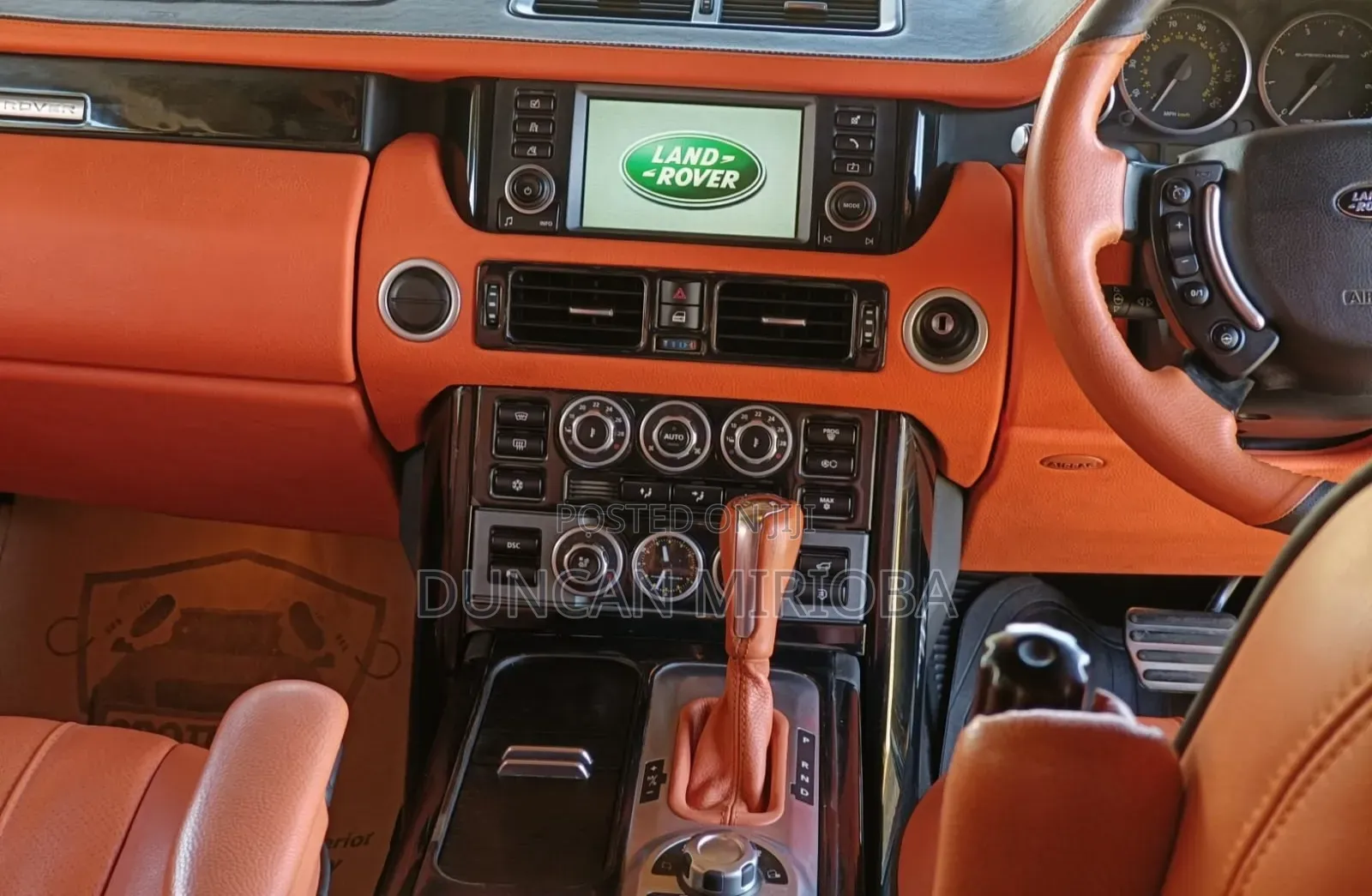 Land Rover Range Rover Vogue 2007 Black