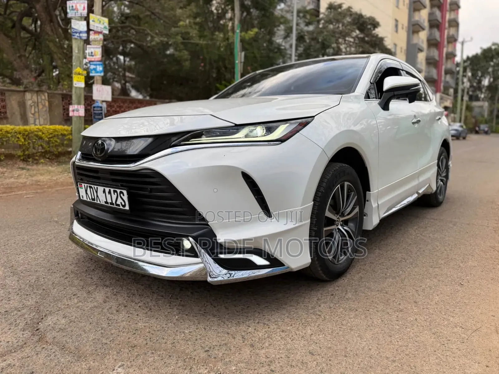 Toyota Harrier Z Leather Package 2022 White