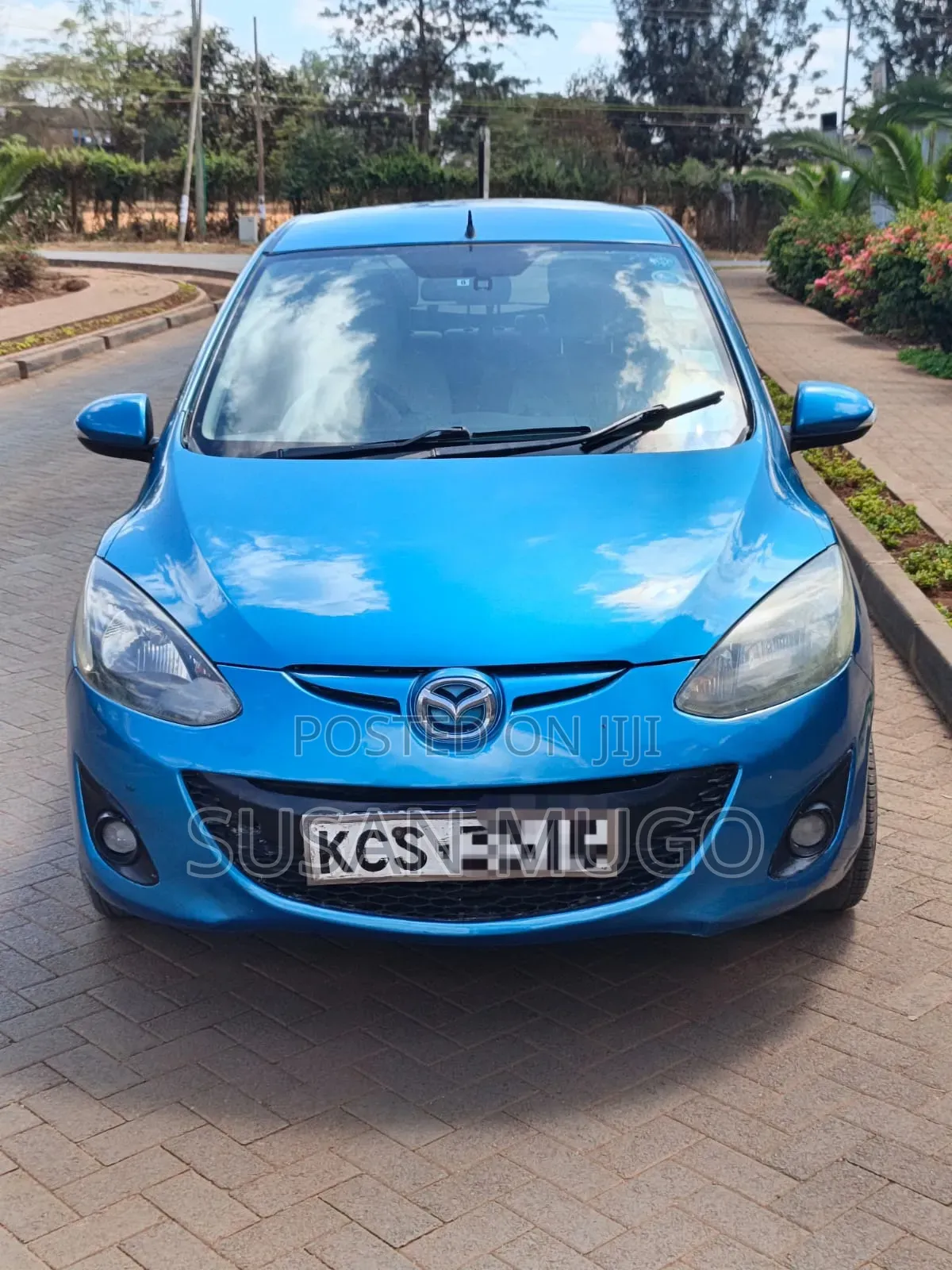 Mazda Demio 2012 Blue