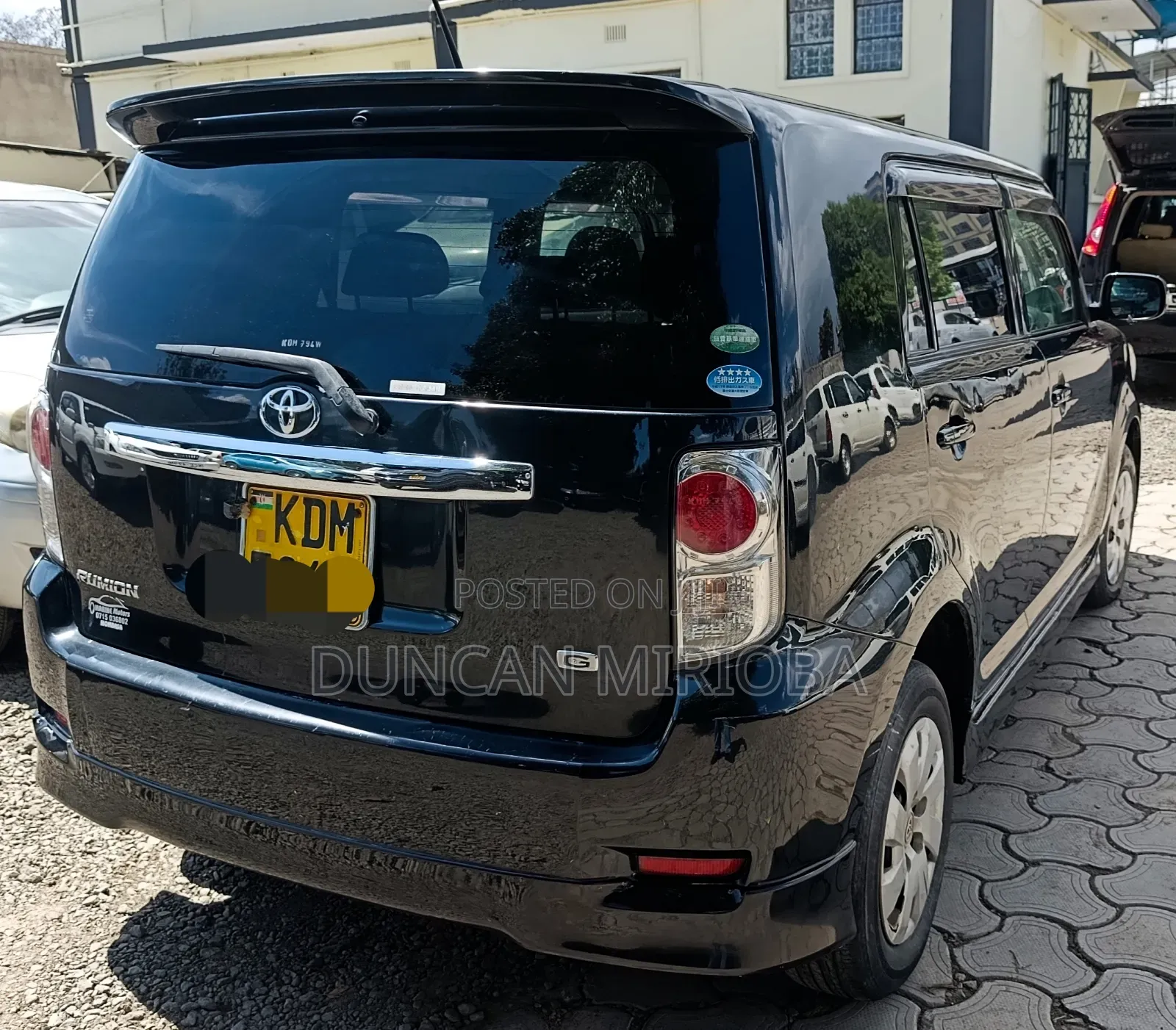 Toyota Corolla Rumion 2015 Black