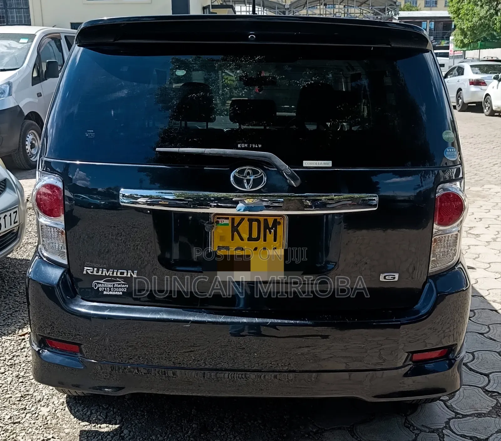 Toyota Corolla Rumion 2015 Black