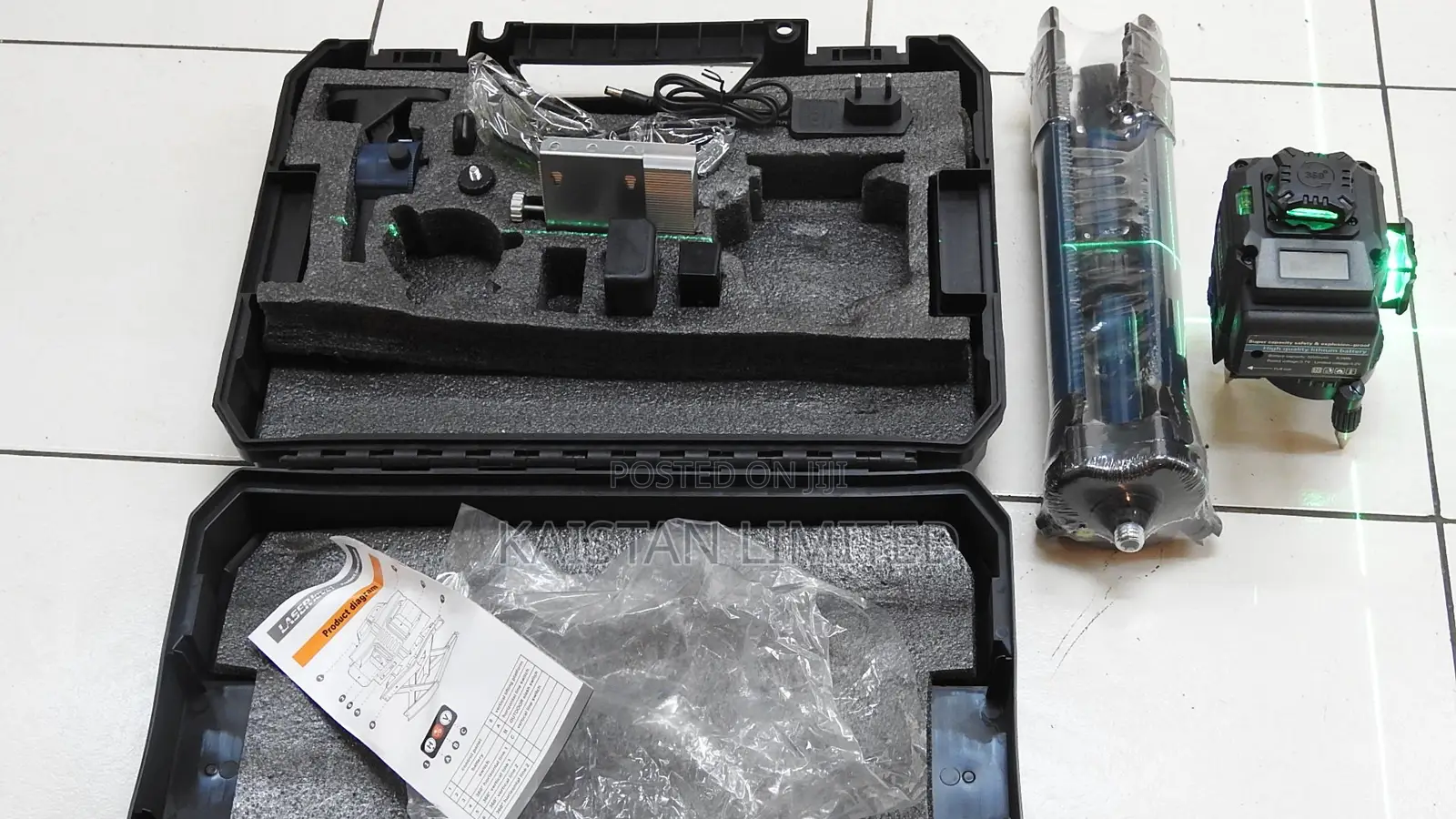 Bosch Laser Level. 16 Line Laser Level With Tripod Accessories