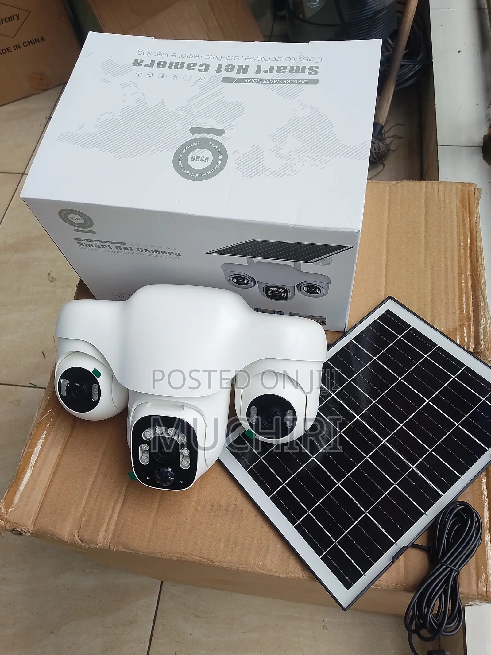 V380 6MP Triple All PTZ Camera