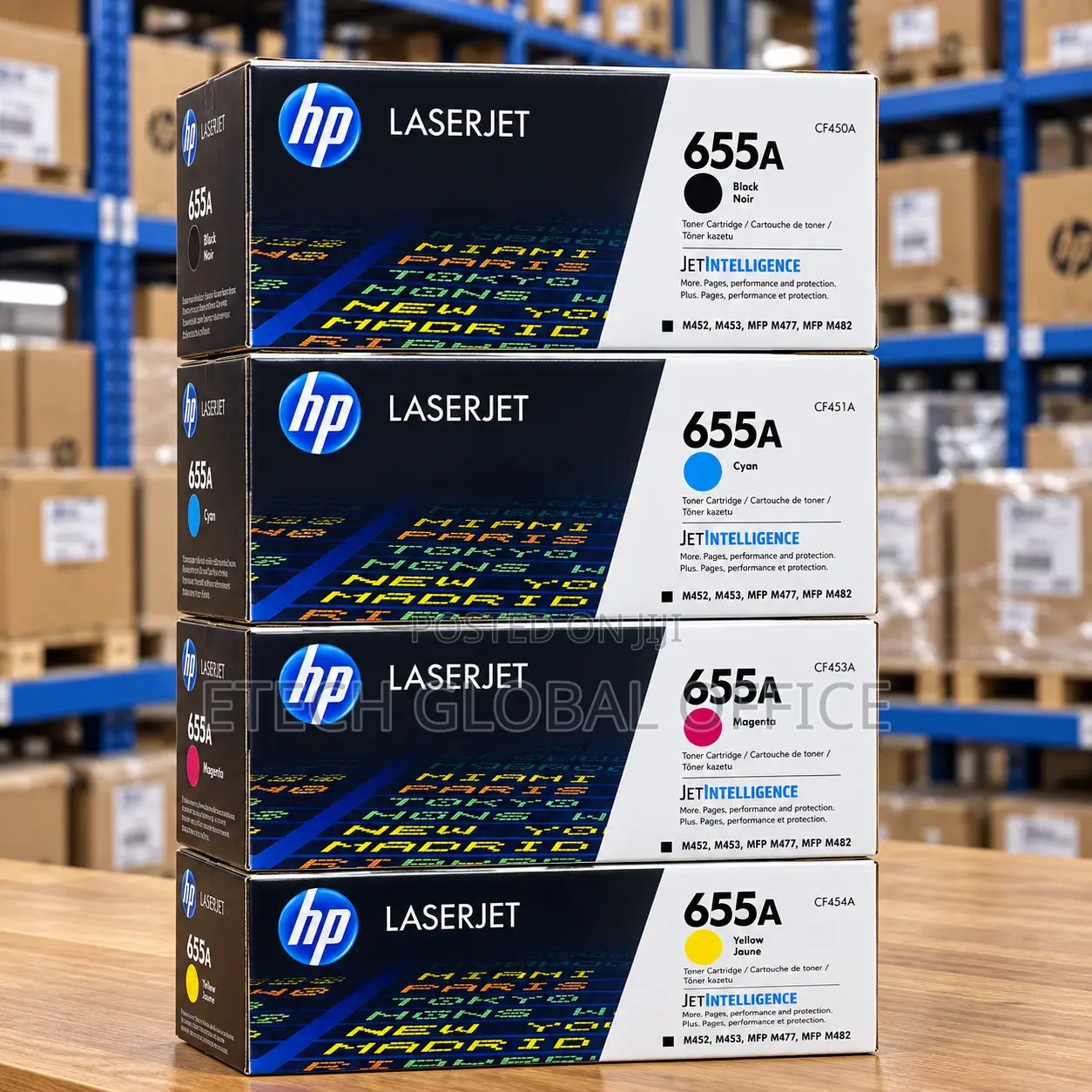 Genuine HP CF450A LaserJet Enterprise Toner