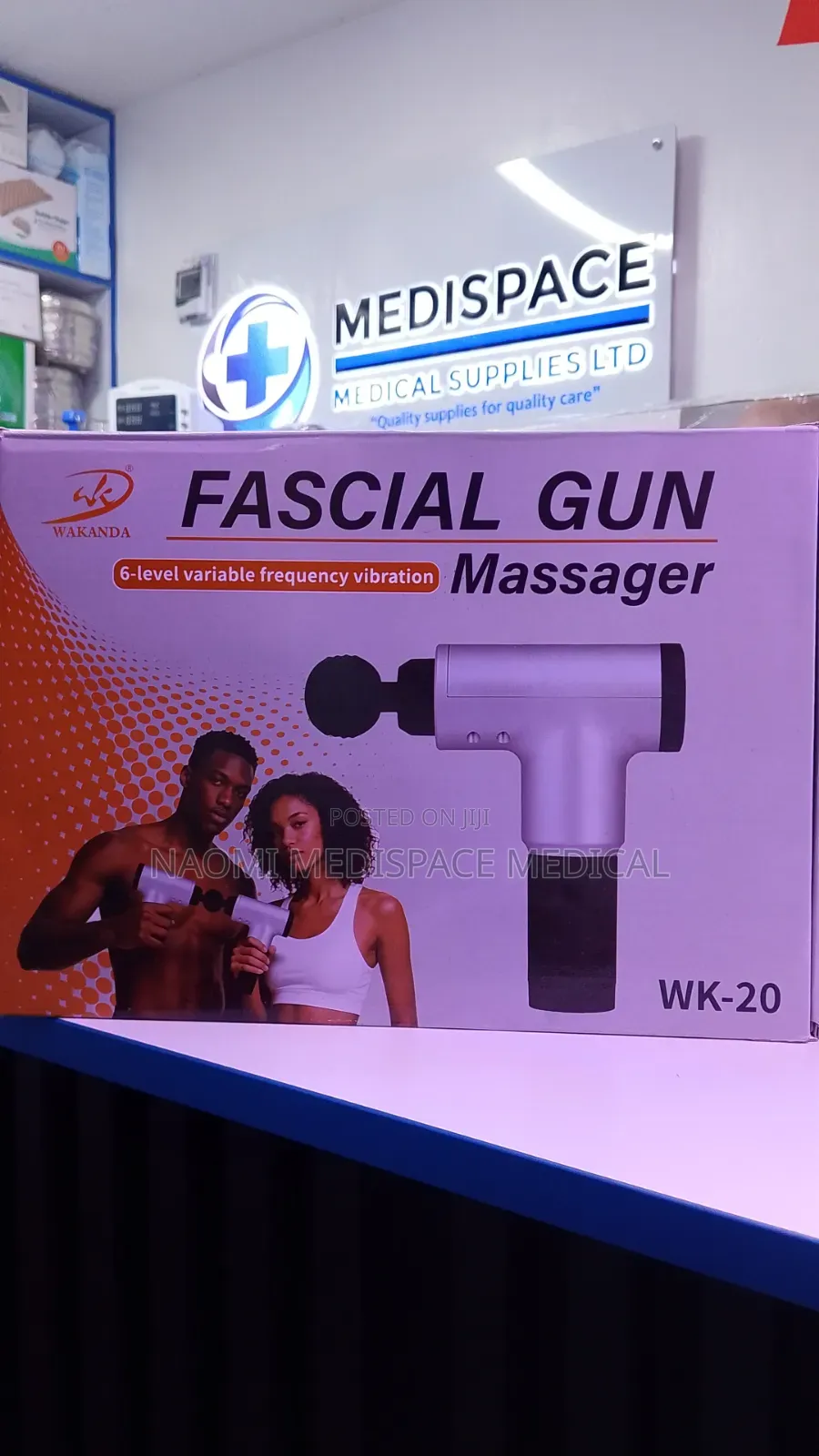 Portable 6 Level Variable Massage Gun- For Pain Management
