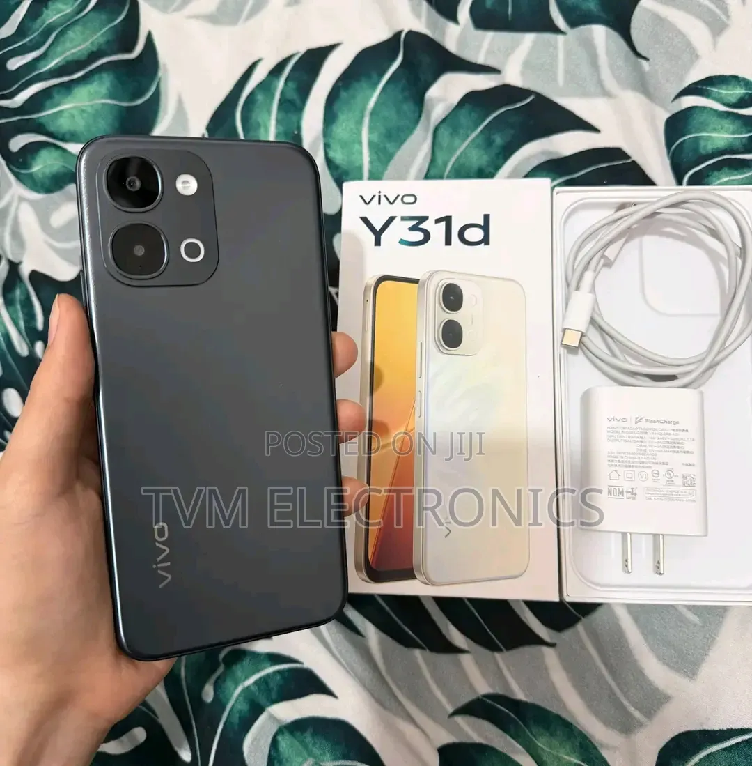 New Vivo Y31d 256 GB Black