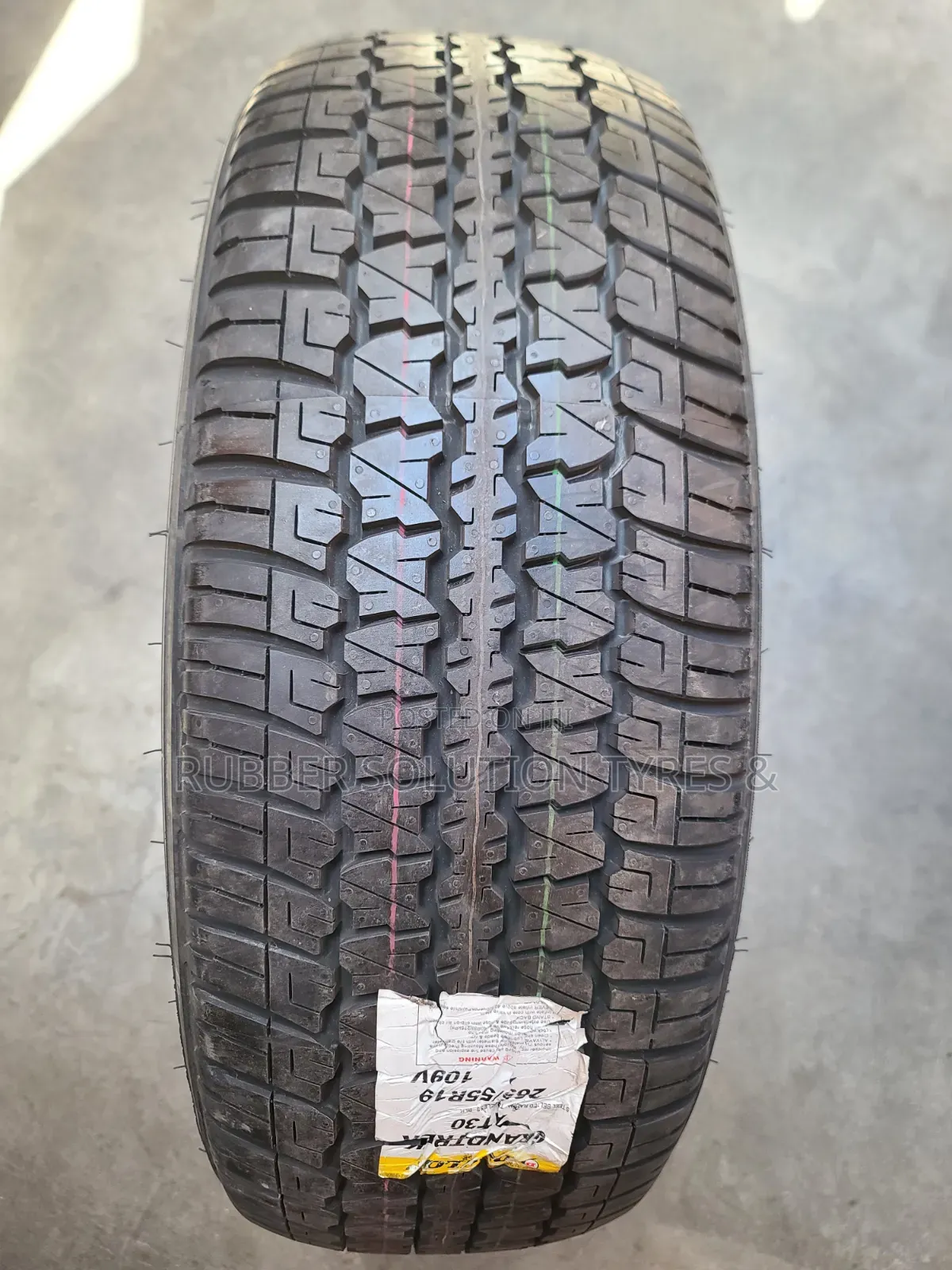 265 /55 R19 Dunlop Tyres 109v Grandtrek a/T30 All-Terrain