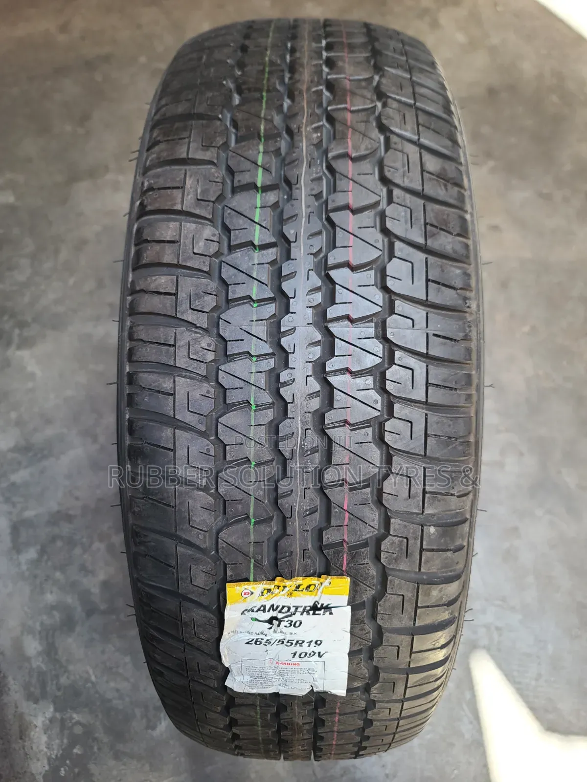 265 /55 R19 Dunlop Tyres 109v Grandtrek a/T30 All-Terrain